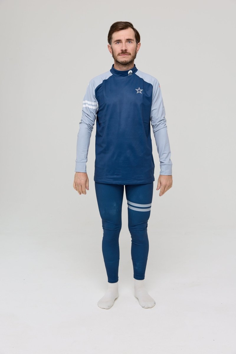 Men's Dallas Cowboys Baselayer Top | Ski Thermals - OOSC Clothing