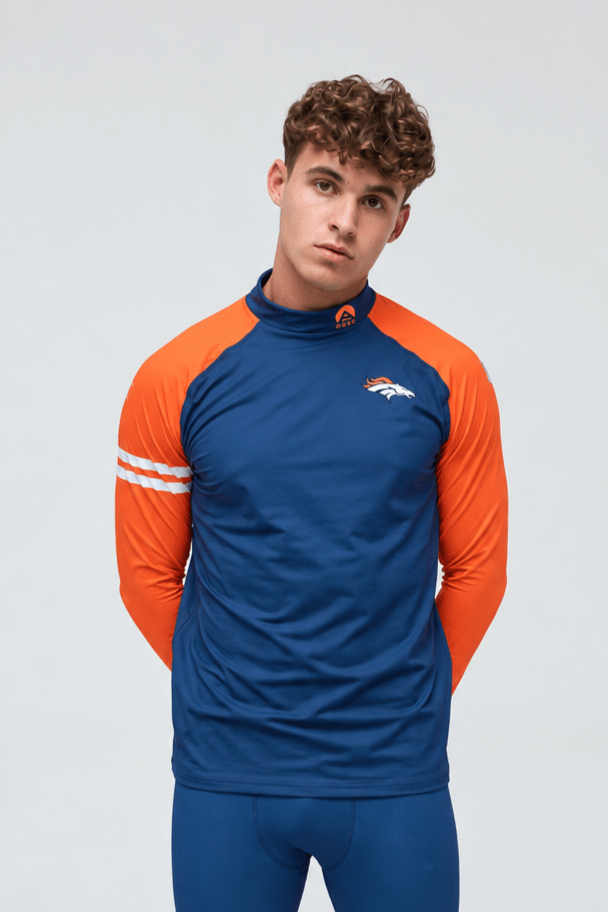 Denver Broncos - OOSC X NFL Baselayer Top Men's - OOSC Clothing