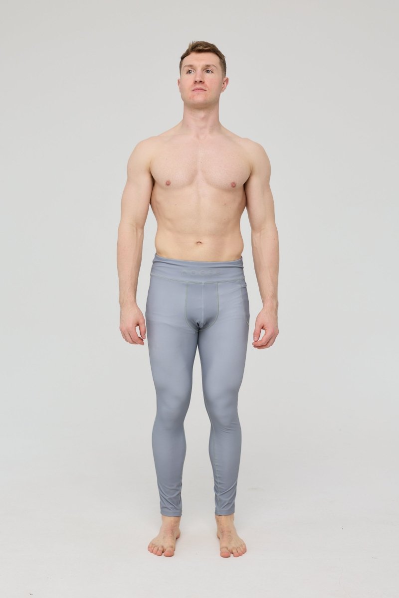 Elite Activewear Leggings - Grey - OOSC Clothing