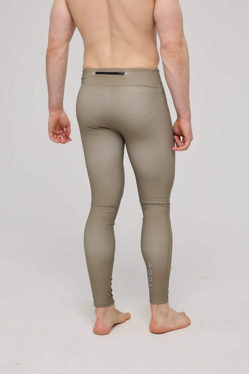 Elite Activewear Leggings - Khaki - OOSC Clothing