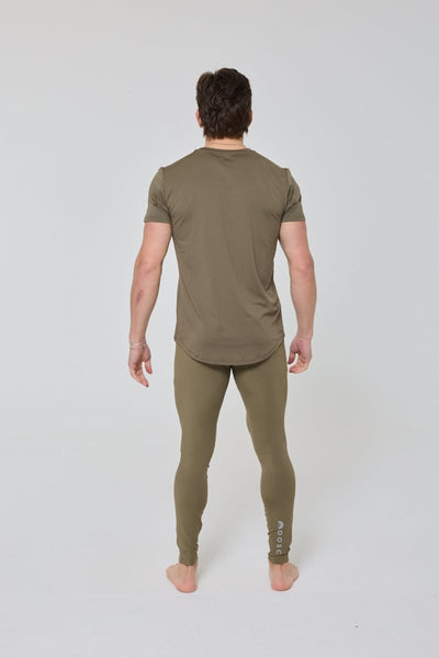 Elite Activewear Leggings - Khaki - OOSC Clothing