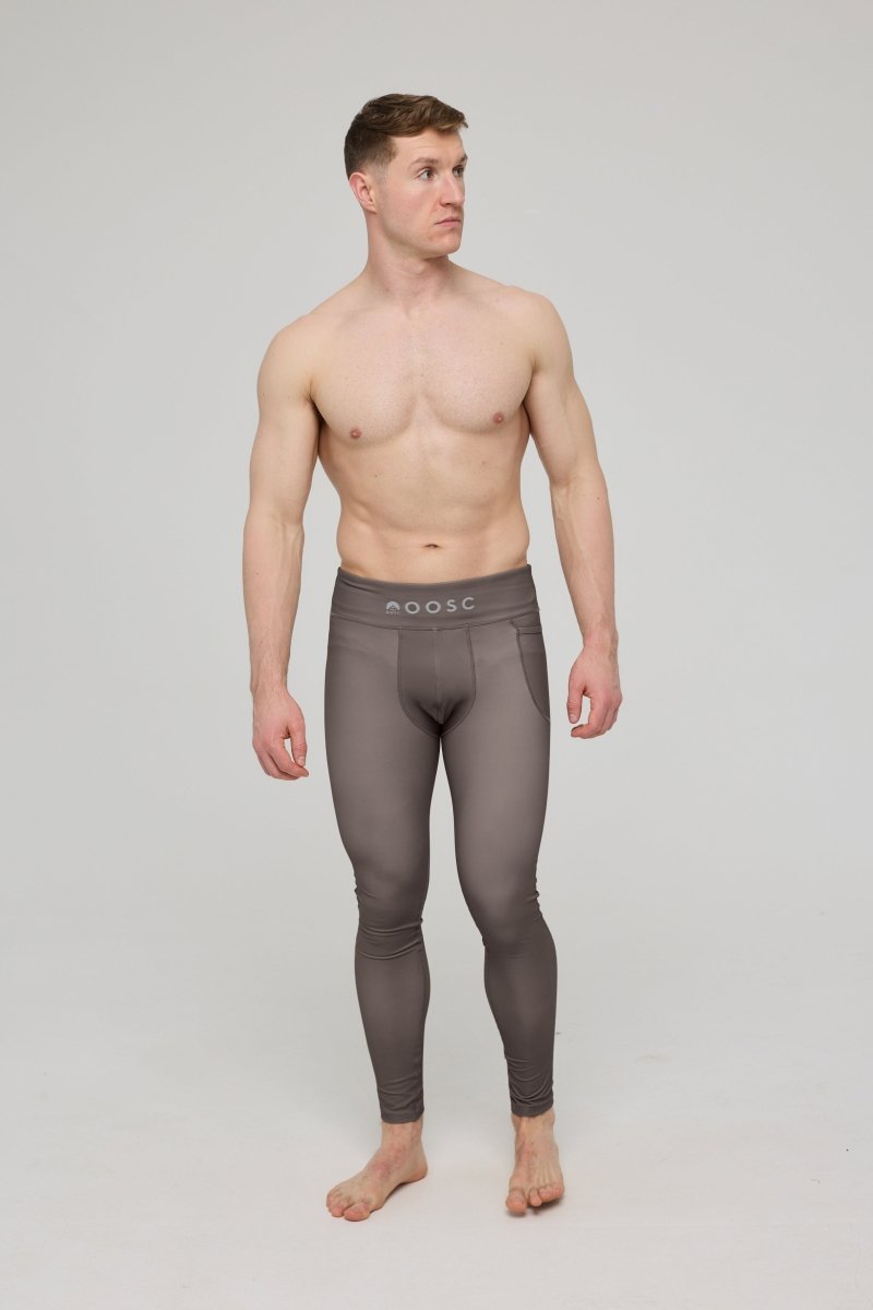 Elite Activewear Leggings - Khaki - OOSC Clothing