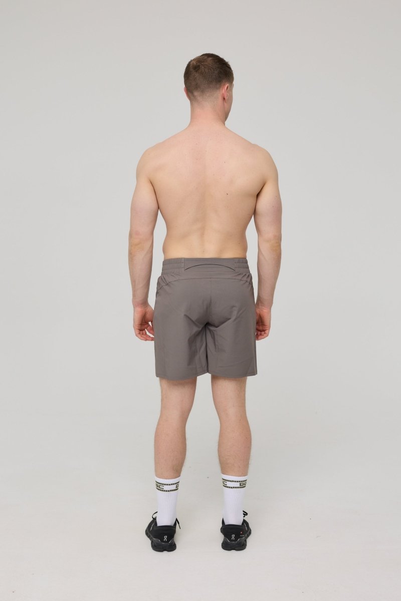 Elite Activewear Shorts - Khaki - OOSC Clothing