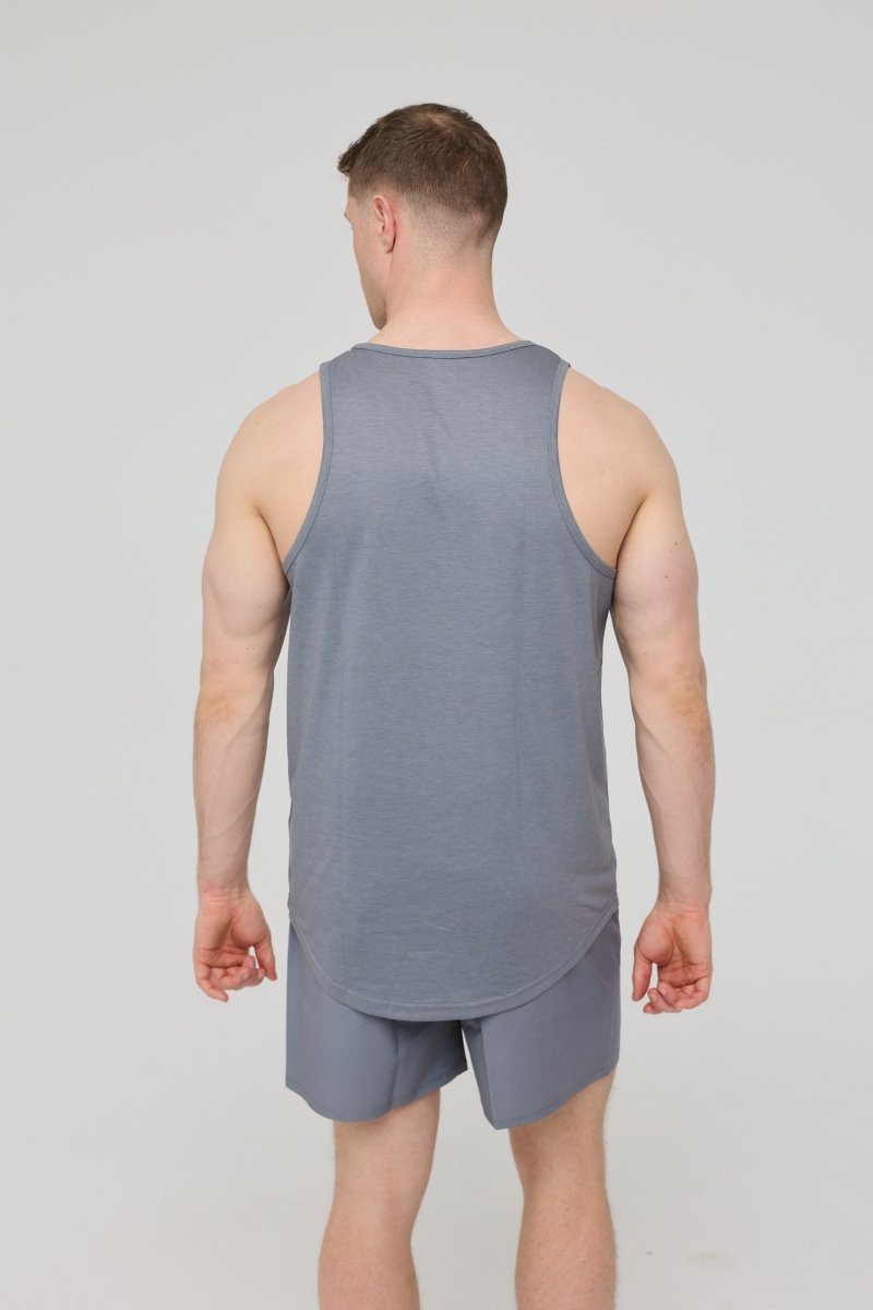 Elite Activewear Tank Grey - Men's - OOSC Clothing
