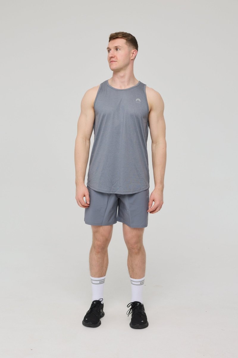Elite Activewear Tank Grey - Men's - OOSC Clothing