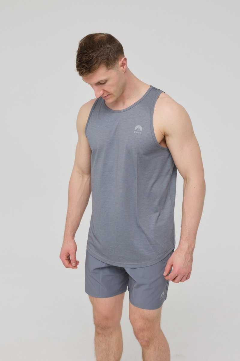 Elite Activewear Tank Grey - Men's - OOSC Clothing