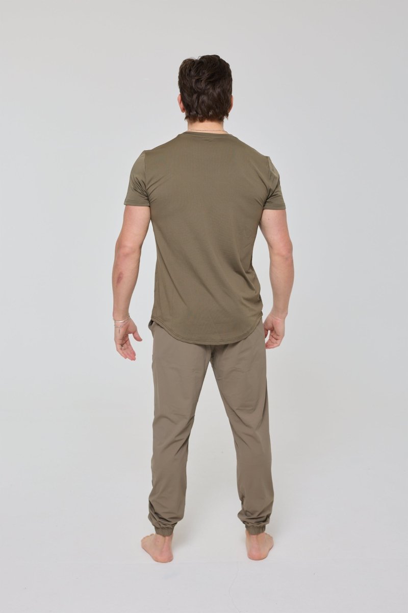 Elite Everyday Activewear Joggers - Khaki - OOSC Clothing