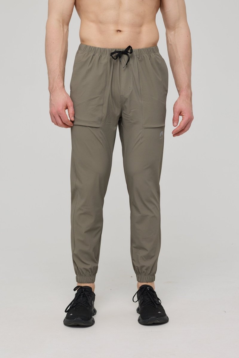 Elite Everyday Activewear Joggers - Khaki - OOSC Clothing