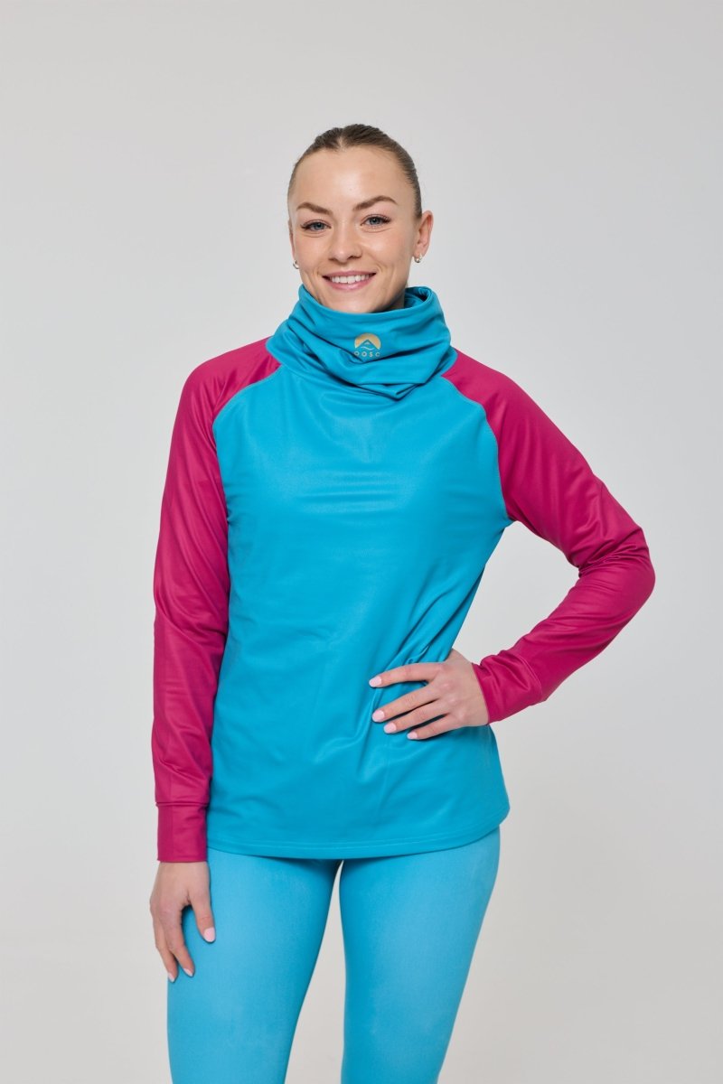 Exodus Women's High Neck Baselayer Top - OOSC Clothing