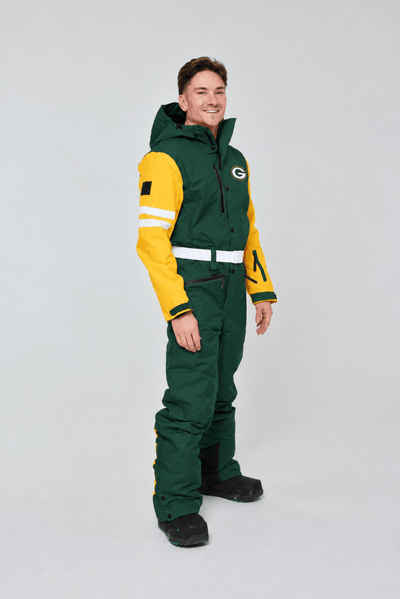 Green Bay Packers Men's Ski Suit - OOSC Clothing