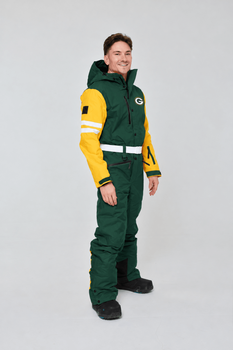 Green Bay Packers Men's Ski Suit - OOSC Clothing