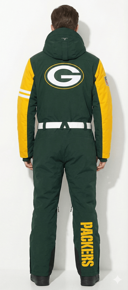 Green Bay Packers Men's Ski Suit - OOSC Clothing
