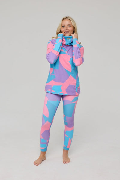 High Neck Baselayer Top Del Mar - OOSC Clothing