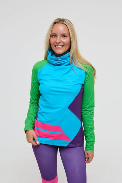 High Neck Baselayer Top - Powder Hound Women's - OOSC Clothing