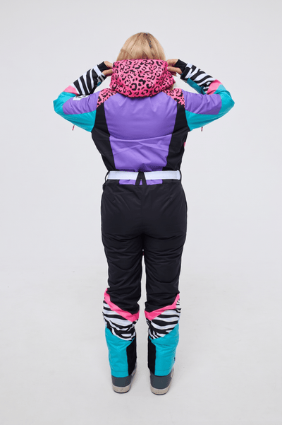 Hotel California Pink Shaped Women's Ski Suit - OOSC Clothing