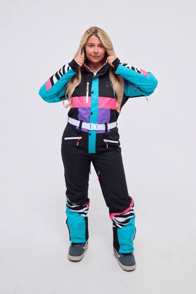Hotel California Pink Shaped Women's Ski Suit - OOSC Clothing