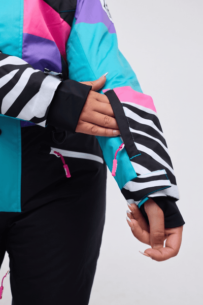Hotel California Pink Women's Ski Suit - OOSC Clothing