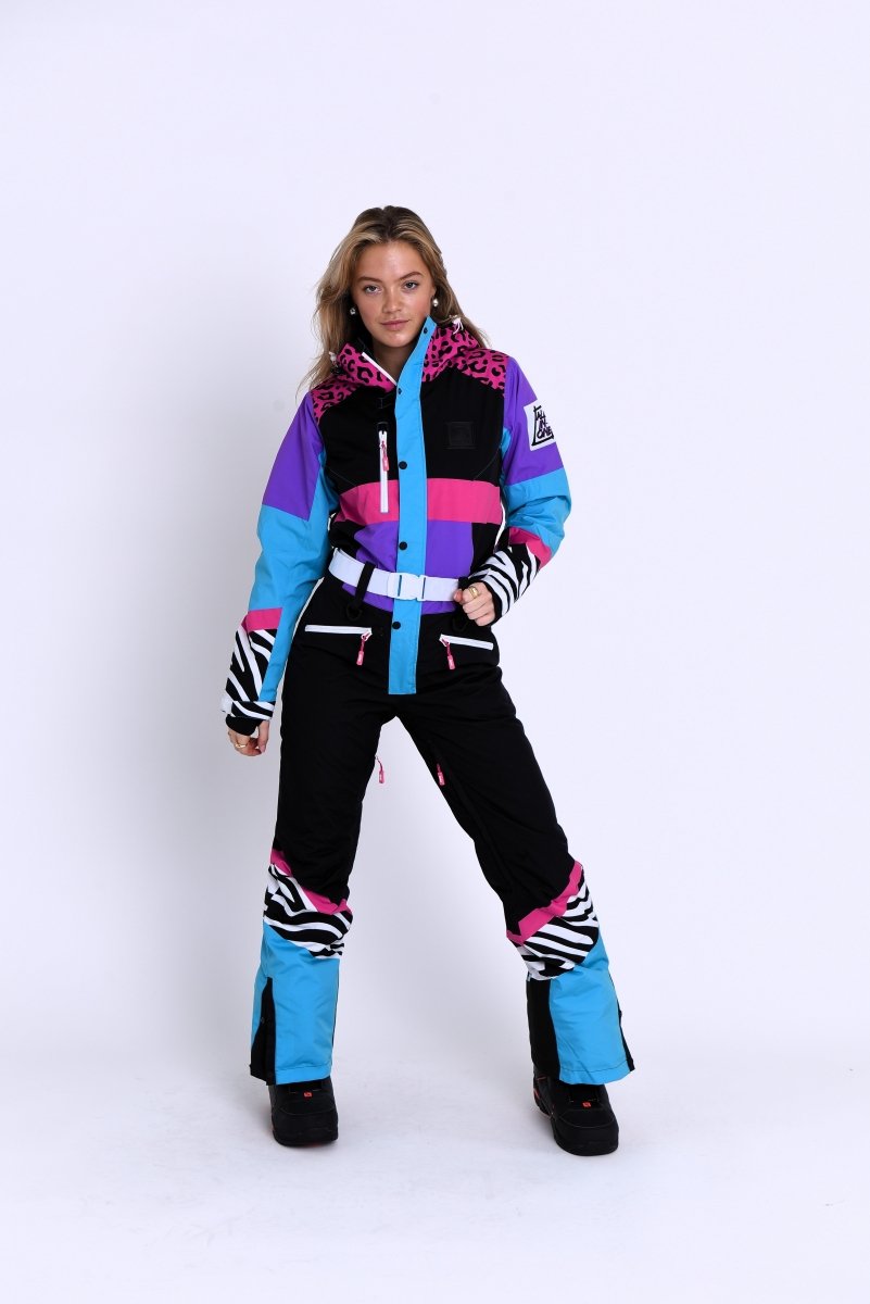 Hotel California Pink Women's Ski Suit - OOSC Clothing