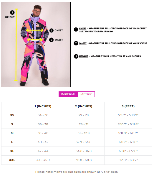 How High Ski Suit - Mens - OOSC Clothing