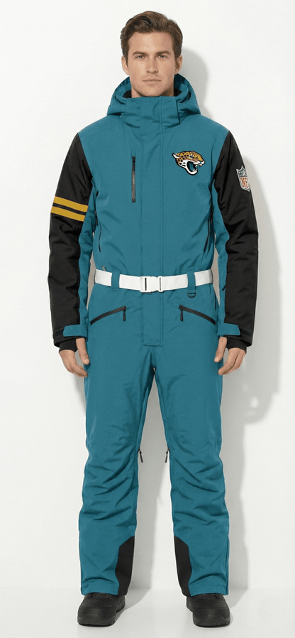 Jacksonville Jaguars Men's Ski Suit - OOSC Clothing