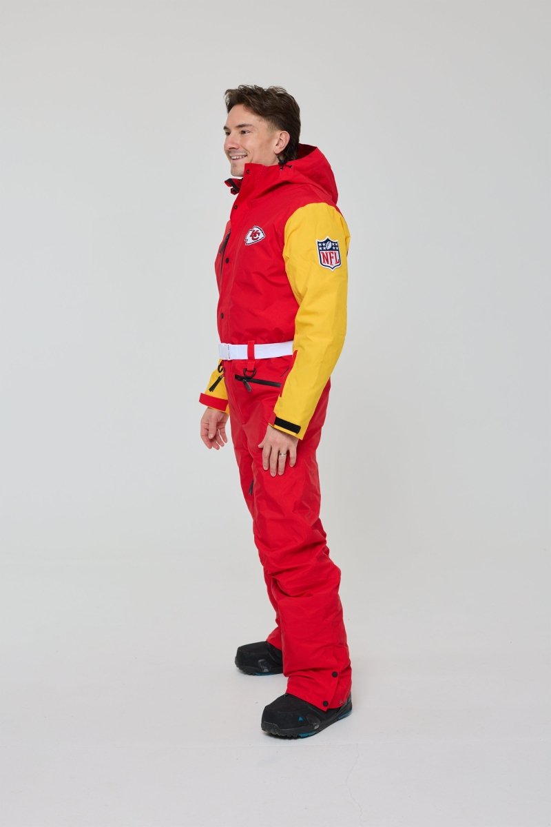 Kansas City Chiefs Men's Ski Suit - OOSC Clothing
