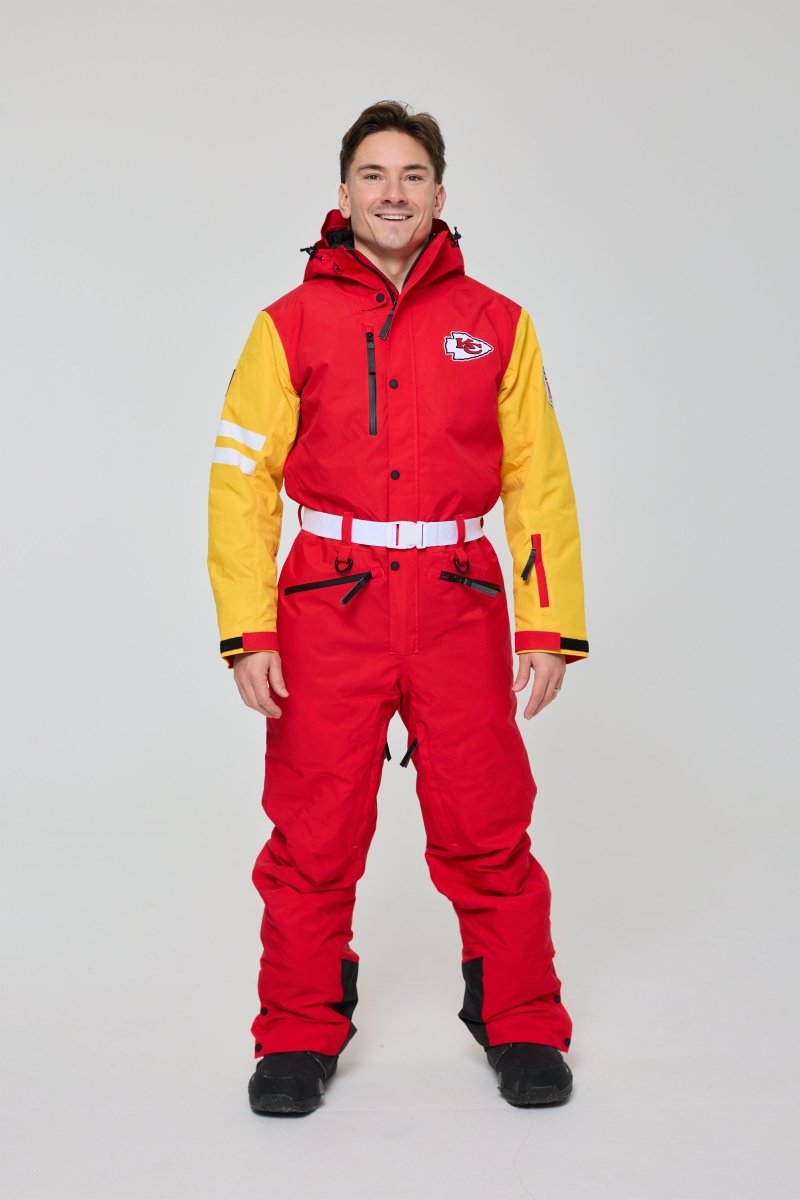 Kansas City Chiefs Men's Ski Suit - OOSC Clothing