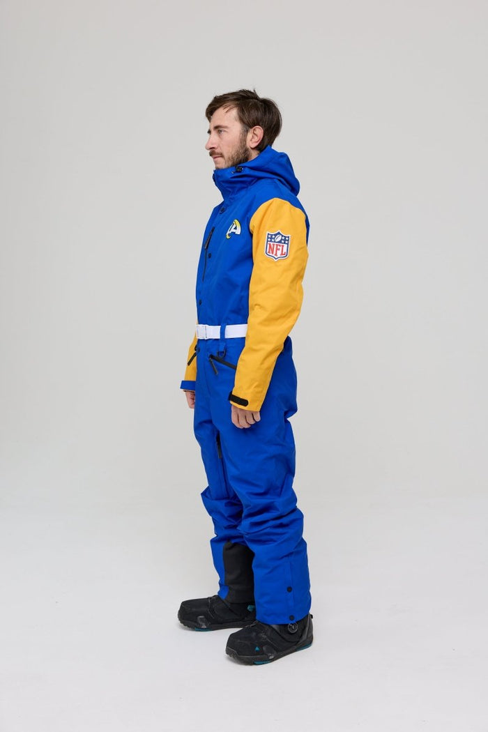 LA Rams Ski Suit | Royal Blue & Gold | Snow Suit OOSC Clothing