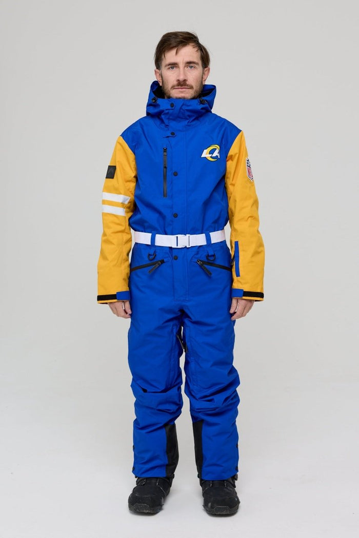 LA Rams Ski Suit | Royal Blue & Gold | Snow Suit OOSC Clothing