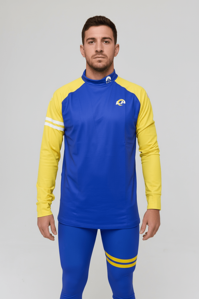LA Rams - OOSC X NFL Baselayer Top Men's - OOSC Clothing