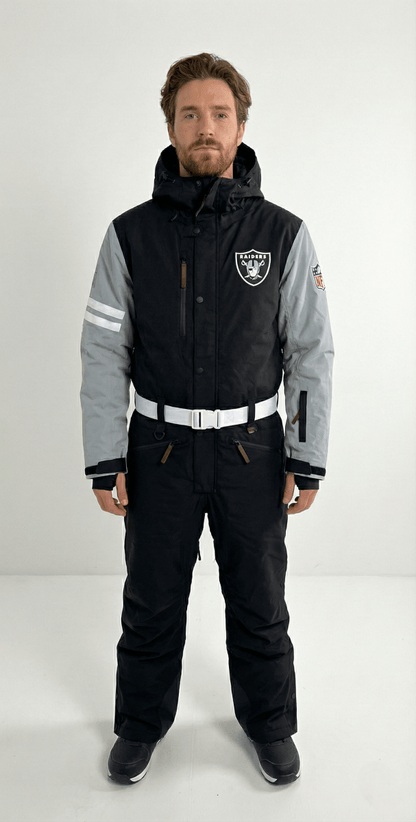 Las Vegas Raiders Men's Ski Suit - OOSC Clothing