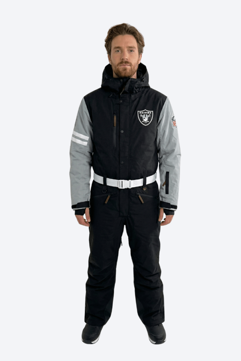 Las Vegas Raiders Men's Ski Suit - OOSC Clothing