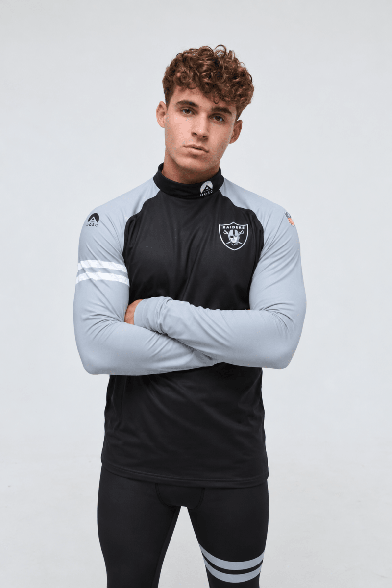 Las Vegas Raiders - OOSC X NFL Baselayer Top Men's - OOSC Clothing