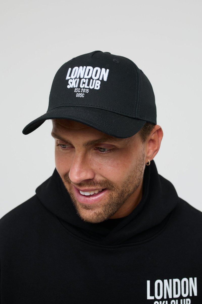 London Ski Club Cap - Black - OOSC Clothing