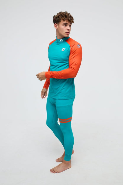 Miami Dolphins - OOSC X NFL Baselayer Pant Men's - OOSC Clothing