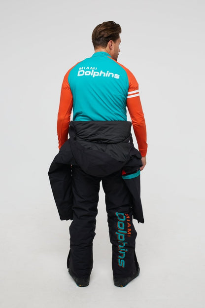 Miami Dolphins - OOSC X NFL Baselayer Top Men's - OOSC Clothing