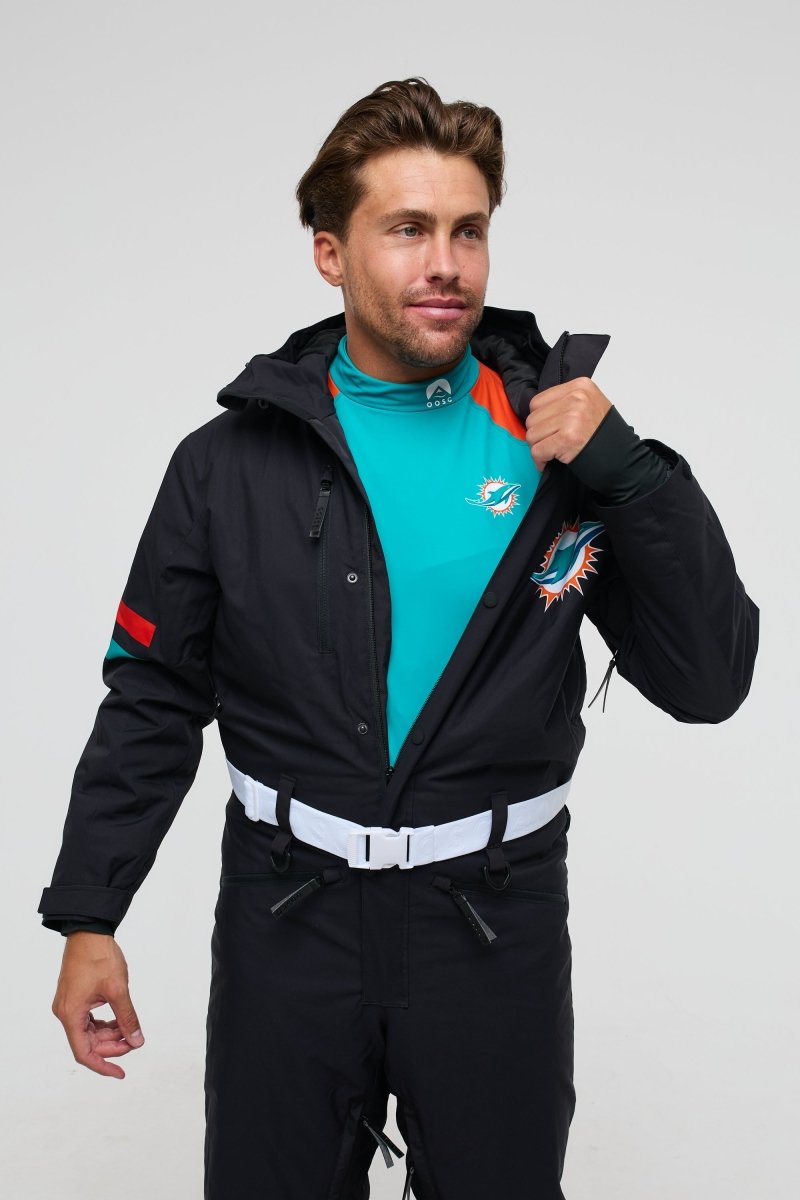 Miami Dolphins - OOSC X NFL Baselayer Top Men's - OOSC Clothing