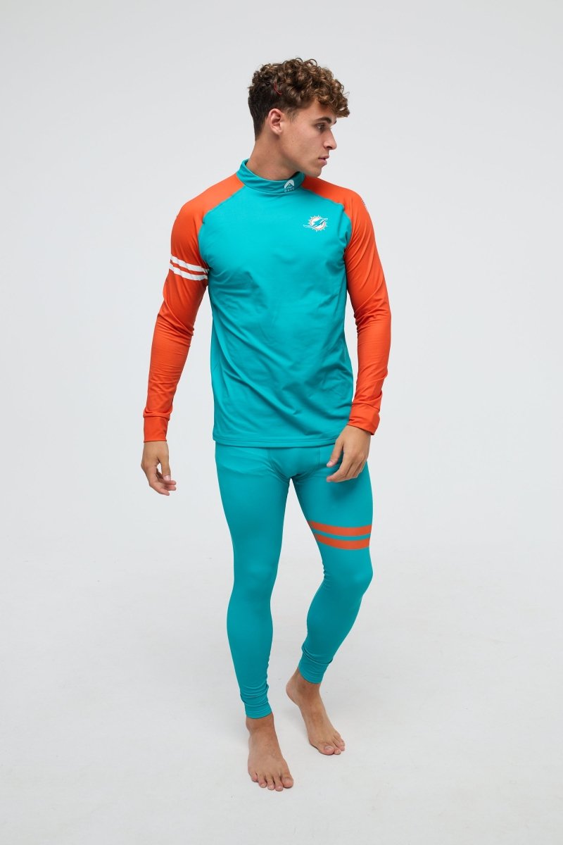 Miami Dolphins - OOSC X NFL Baselayer Top Men's - OOSC Clothing