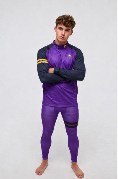 Minnesota Vikings Men's Baselayer Pant - OOSC Clothing