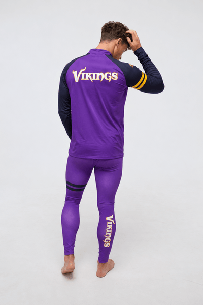 Minnesota Vikings Men's Baselayer Pant - OOSC Clothing