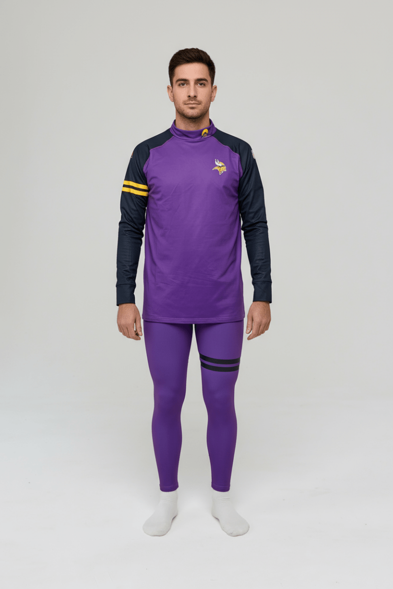 Minnesota Vikings Men's Baselayer Pant - OOSC Clothing