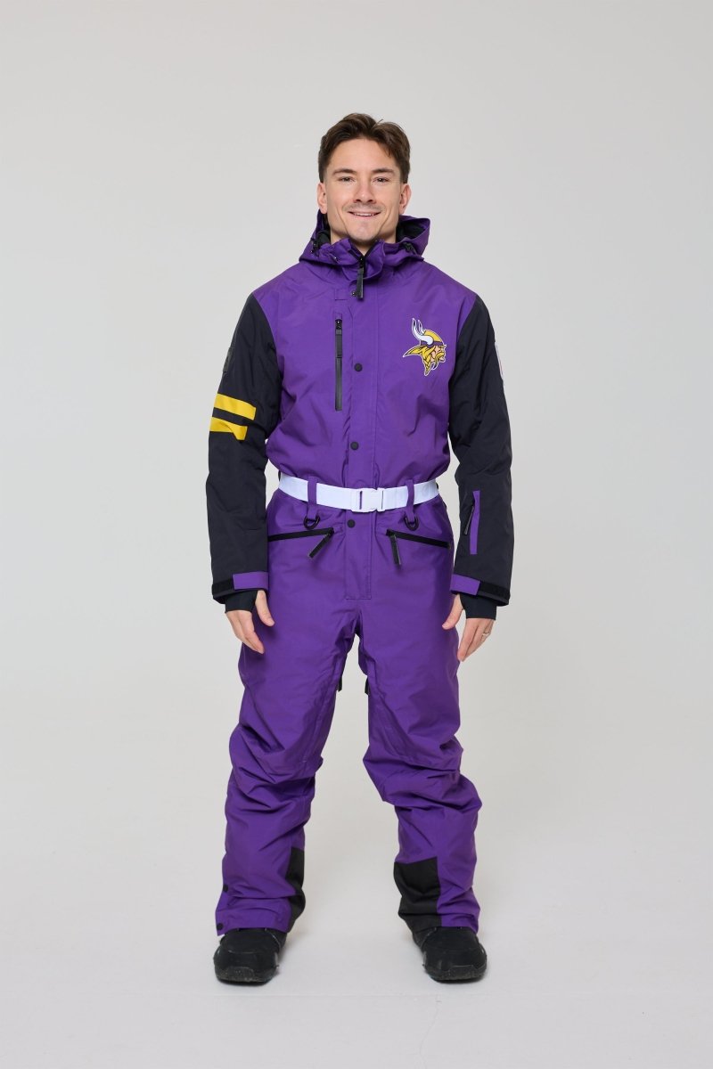 Minnesota Vikings Men's Ski Suit - OOSC Clothing