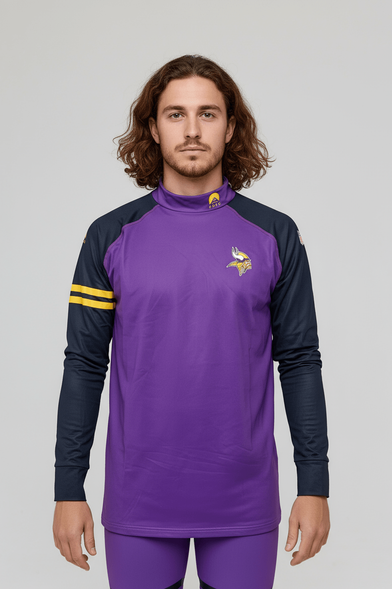 Minnesota Vikings - OOSC X NFL Baselayer Top Men's - OOSC Clothing