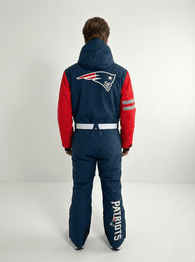 New England Patriots Men's Ski Suit - OOSC Clothing