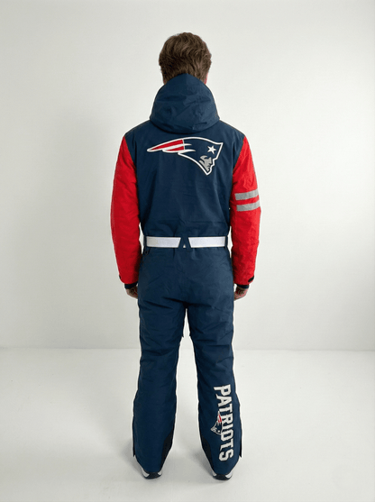 New England Patriots Men's Ski Suit - OOSC Clothing