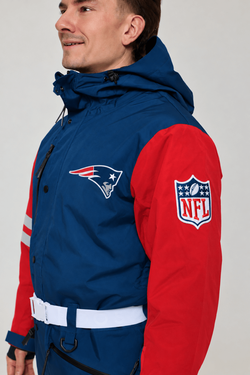 New England Patriots Men's Ski Suit - OOSC Clothing
