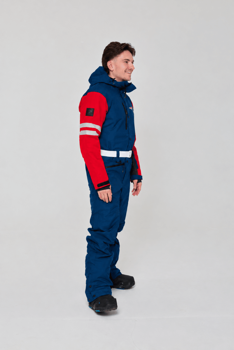 New England Patriots Men's Ski Suit - OOSC Clothing