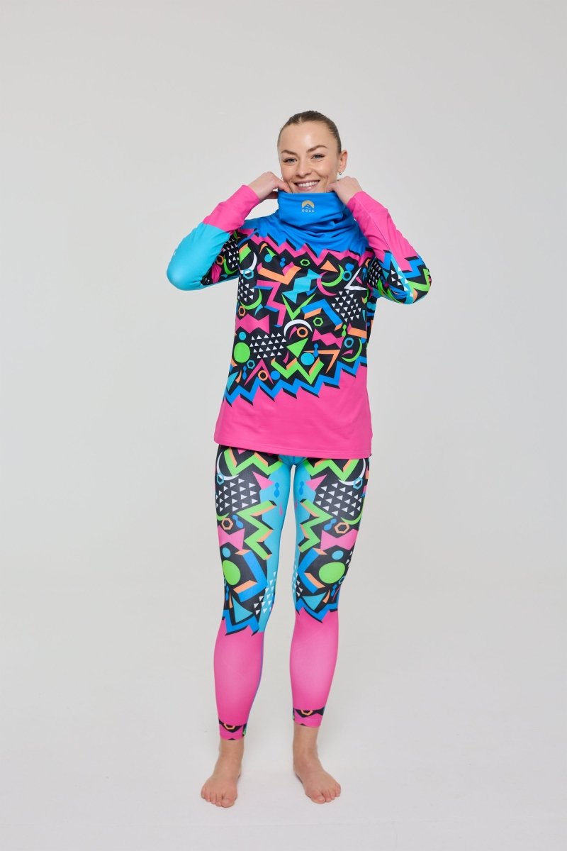 Nutscracker 2.0 Women's High Neck Baselayer Top - OOSC Clothing