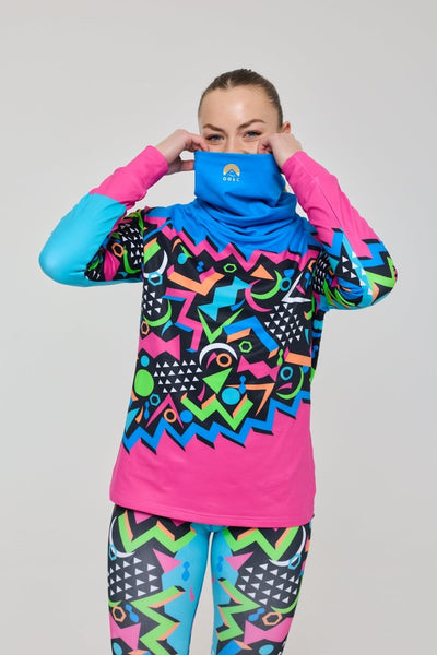 Nutscracker 2.0 Women's High Neck Baselayer Top - OOSC Clothing