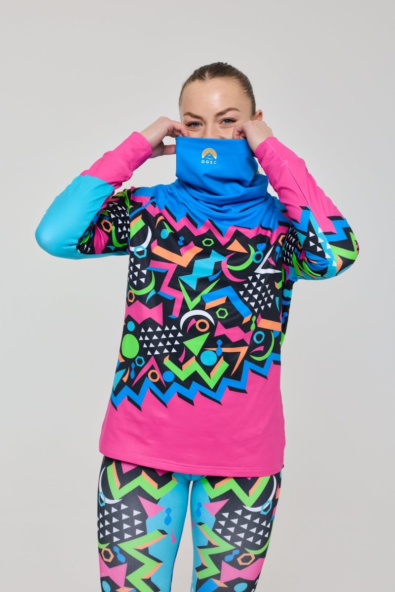 Nutscracker 2.0 Women's High Neck Baselayer Top - OOSC Clothing