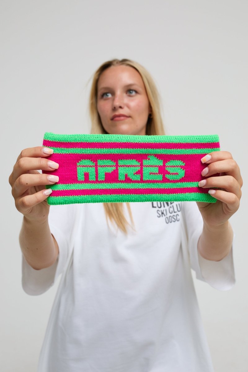 OOSC Après Headband - Green and Pink - OOSC Clothing